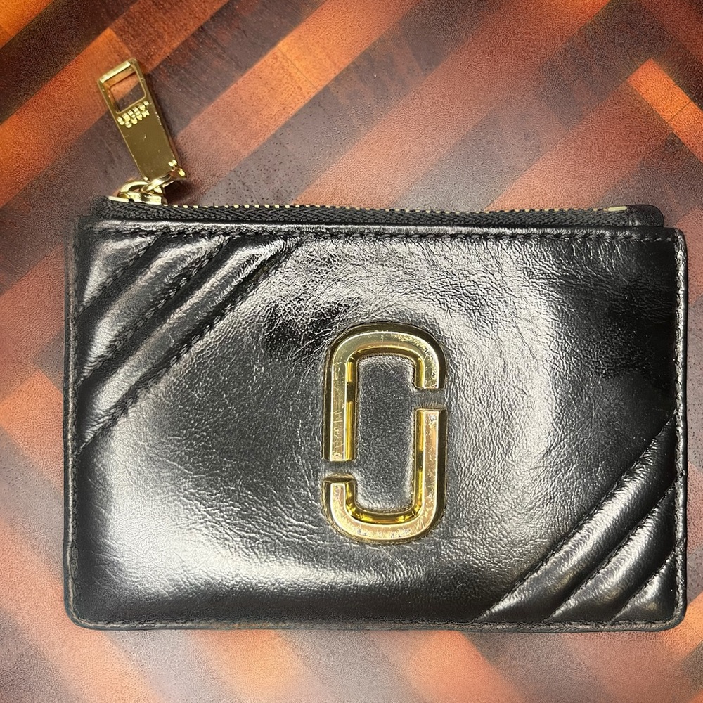 Marc Jacobs Black & Gold Multi-Wallet